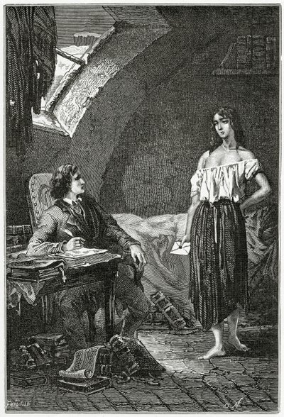 Illustration from Les Misérables, 19th Century by Alphonse Marie de Neuville